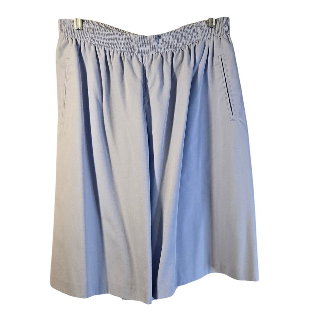 Karen Scott 16 Light Blue Culottes/Shorts [0176]
